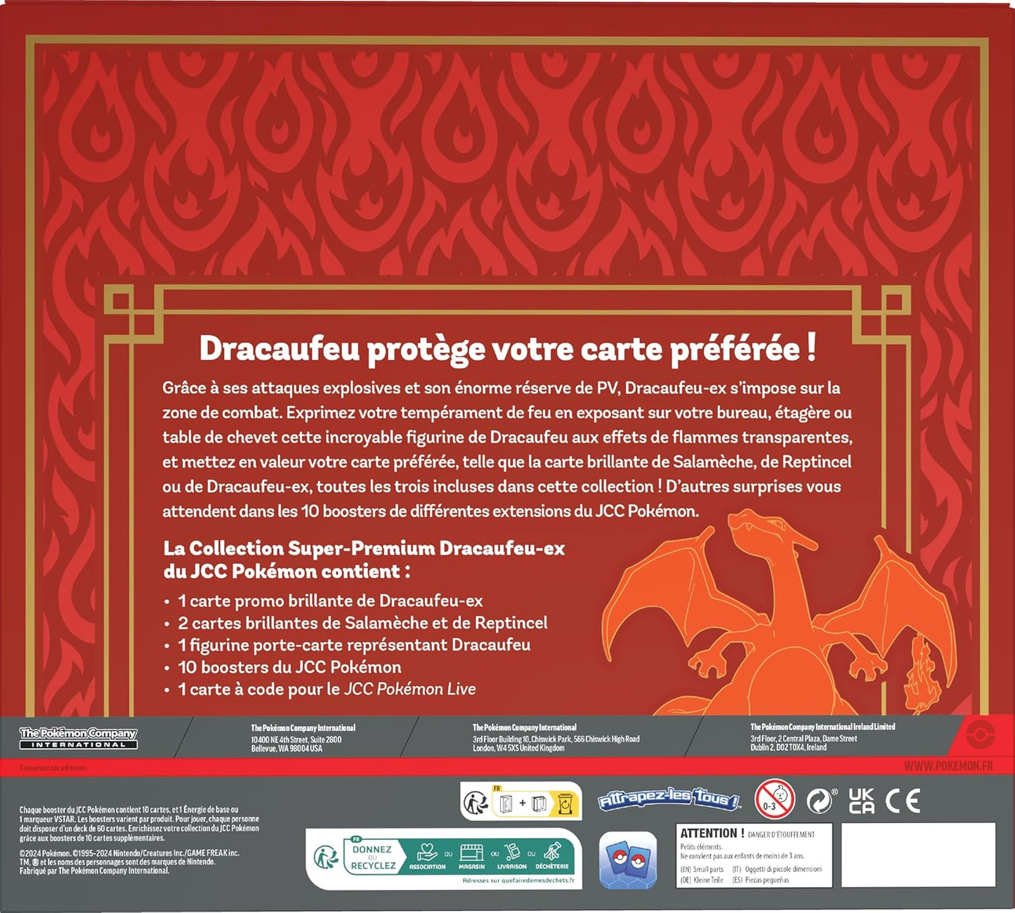 Pokémon: Collection Super-Premium Dracaufeu-ex
