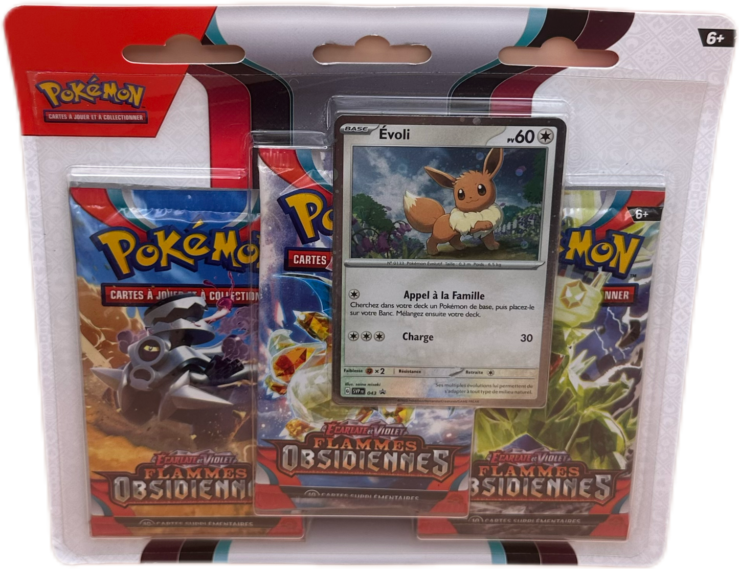 Tripack flammes obsidiennes