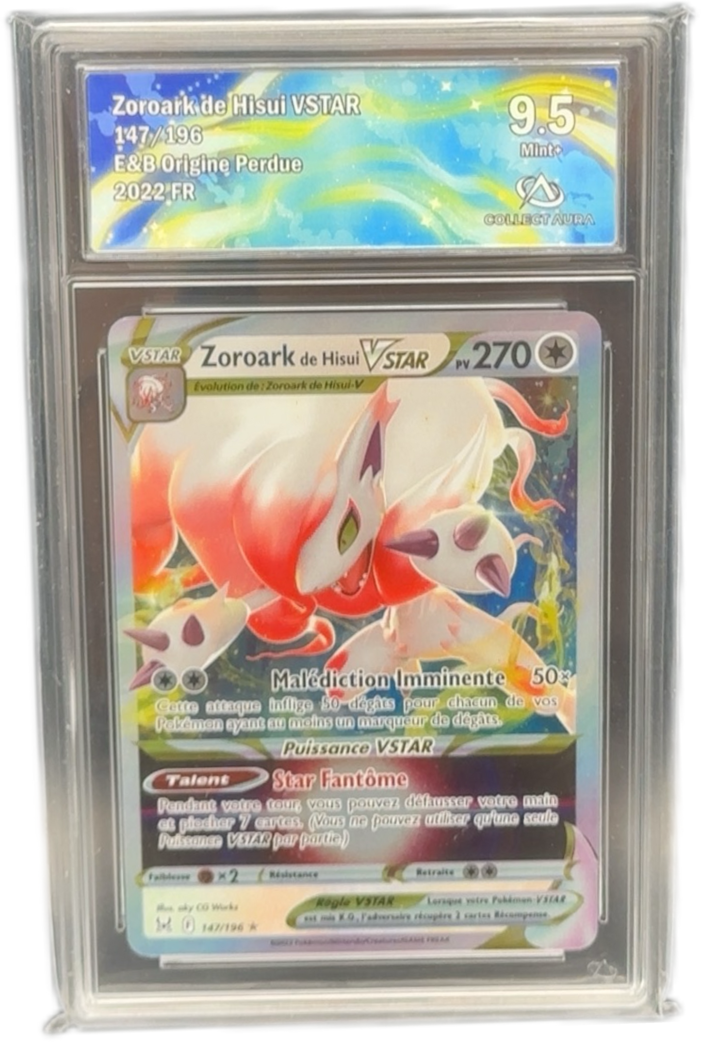 Zoroark de hisui Vstar 9.5