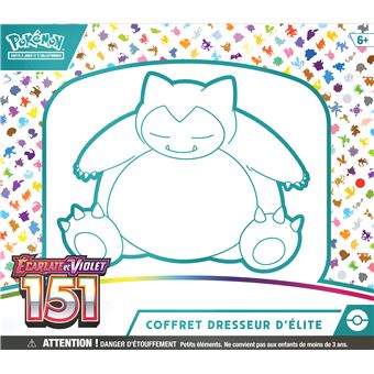 ETB Pokemon 151 Ronflex