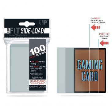 Ultra Pro - Sleeves - Standard x100 - Pro-Fit à Chargement Latéral - Transparent